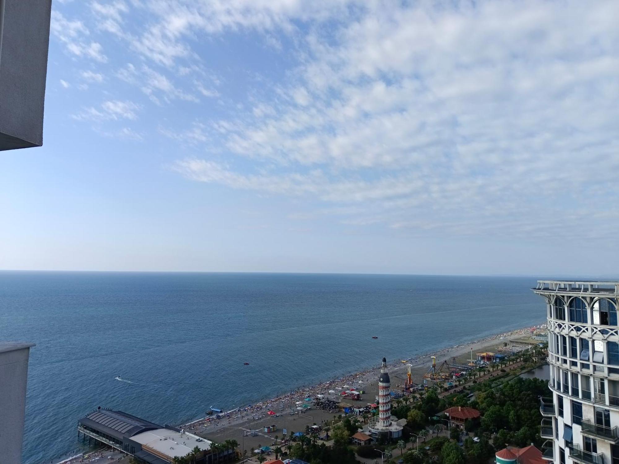 شقة Orbi Sea Towers-Sea View باتومي المظهر الخارجي الصورة
