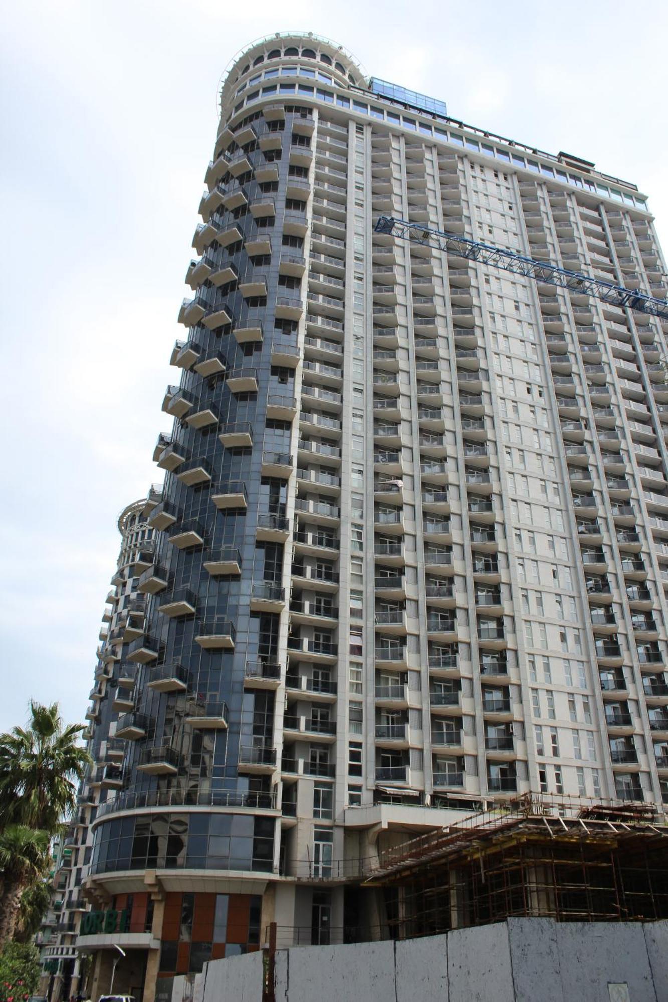 شقة Orbi Sea Towers-Sea View باتومي المظهر الخارجي الصورة