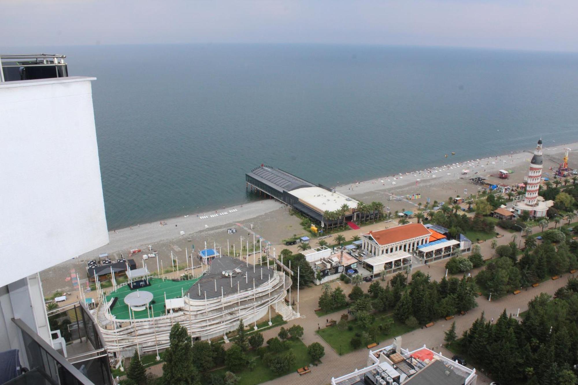 شقة Orbi Sea Towers-Sea View باتومي المظهر الخارجي الصورة